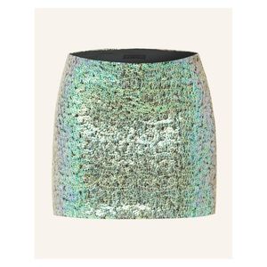 New! HELMUT LANG Sequin Embellished A-Line Mini Skirt